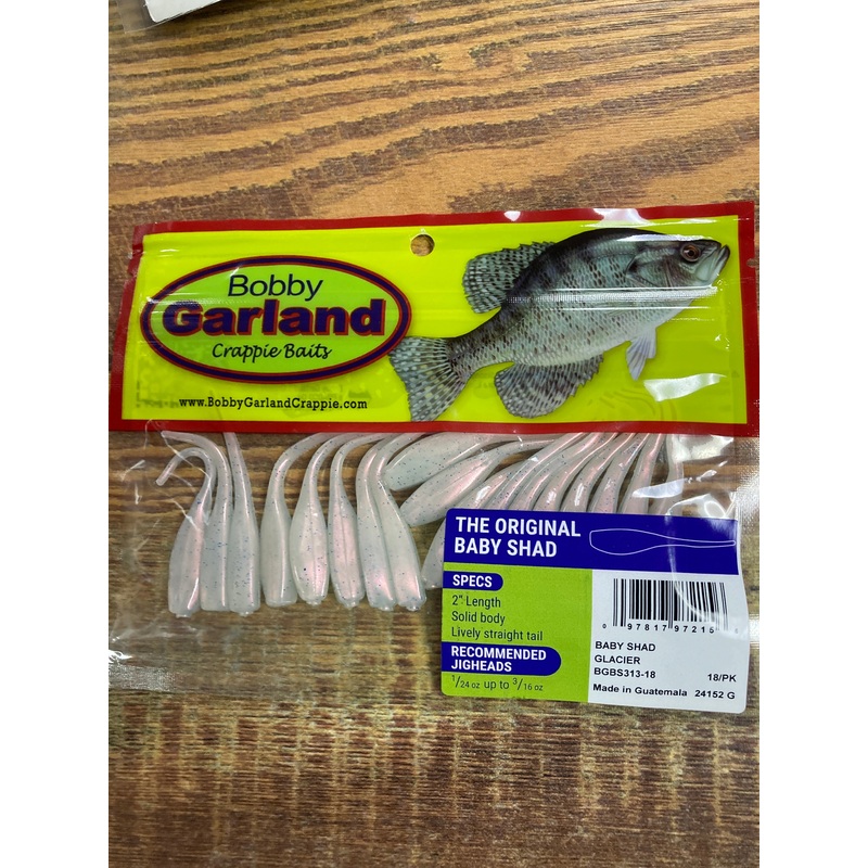 Bobby Garland Baby Shad  2 Glacier
