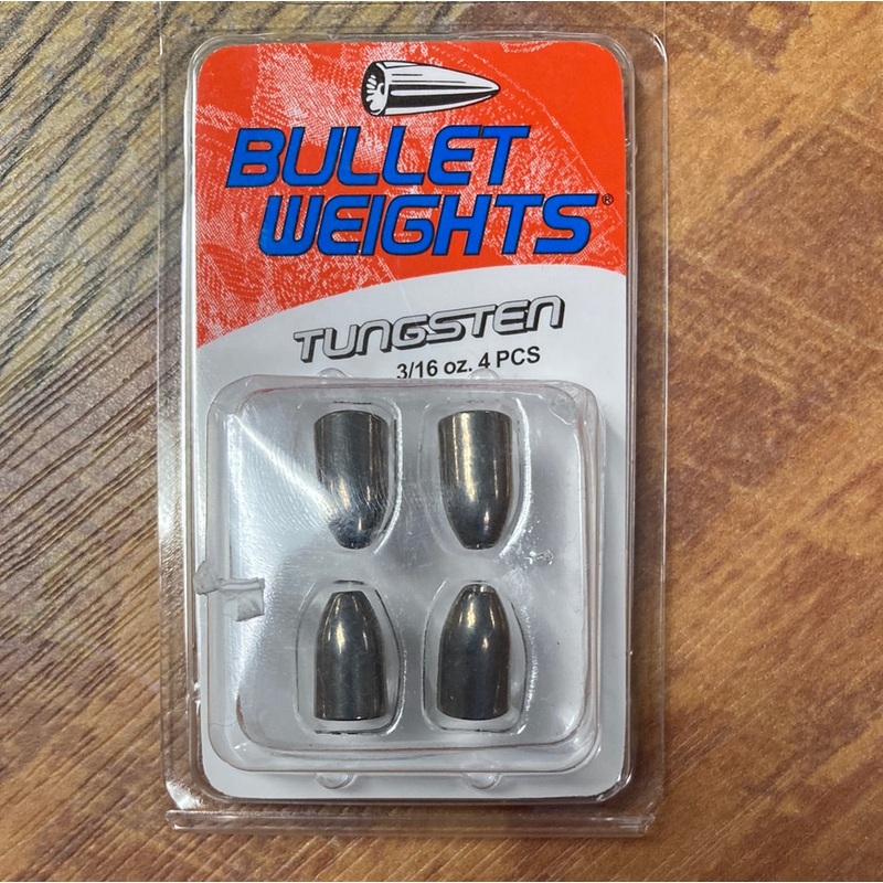 Bullet Weight Tungsten 3/16 oz. Natural