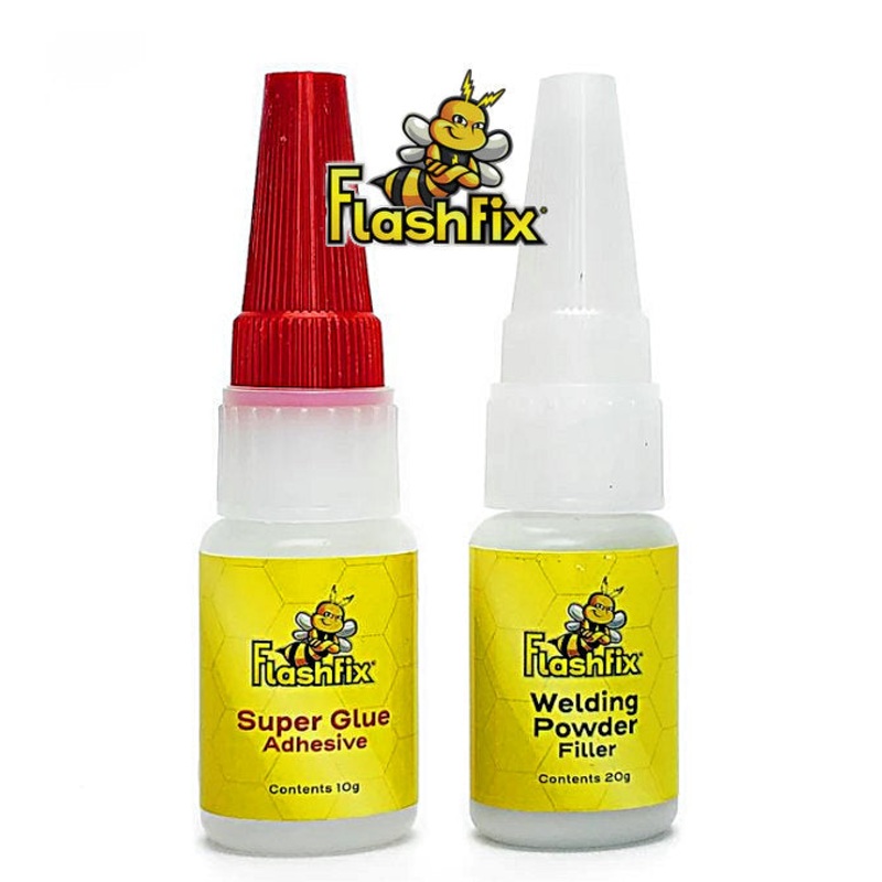 FlashFix Super Glue Plus (with Welding Powder)