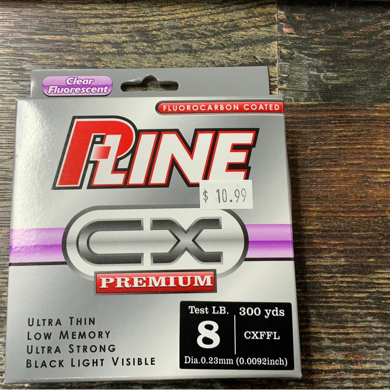 P LINE CX Premium Clear Fluoro - 8 lb. 300 yds