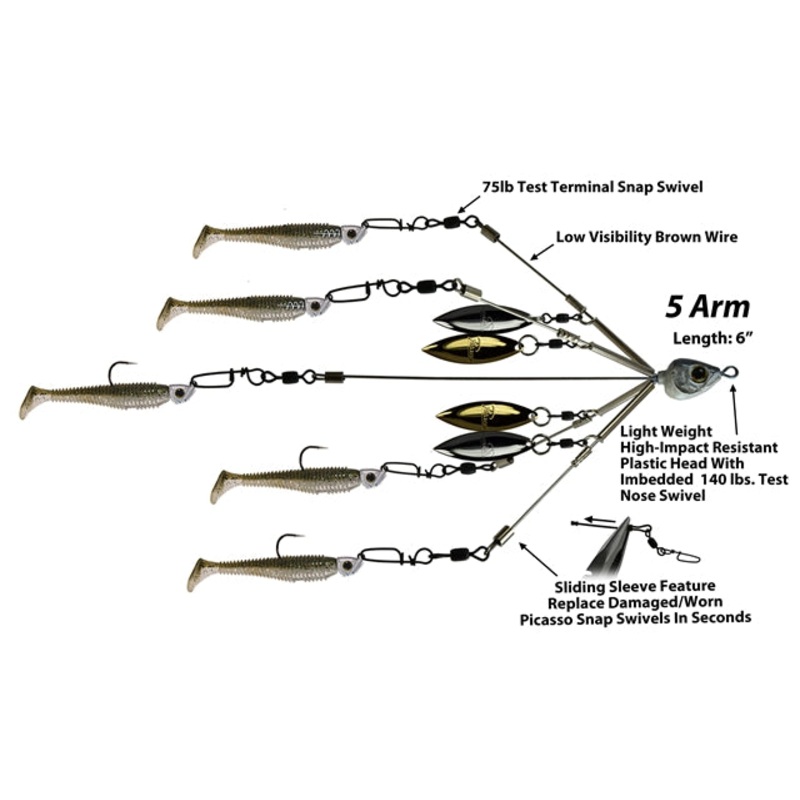 Picasso School-E-Rig Finesse Bait Ball