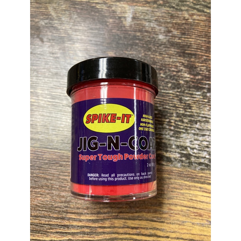 Spike It Jig-N-Coat  Powder 2 oz. Flame Red