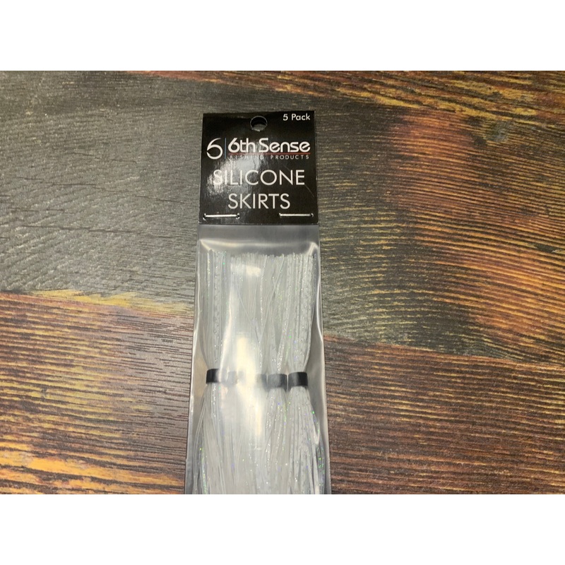 6th Sense Silicone Skirt - Shad Ice