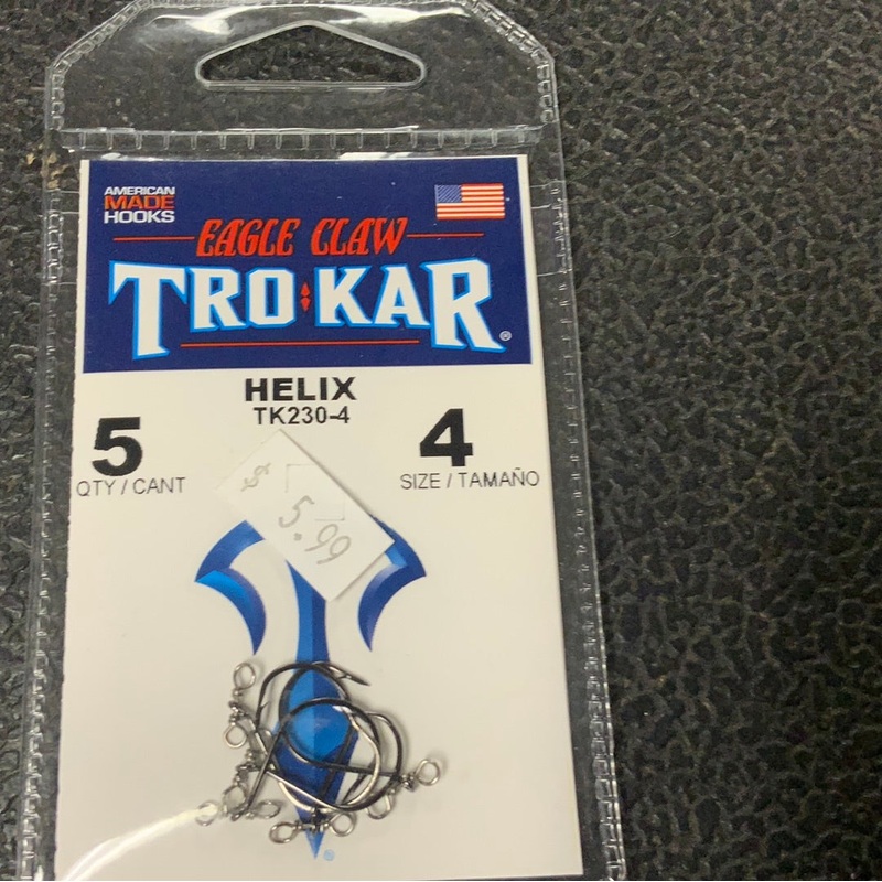 Eagle Claw Tro Kar Helix - Sz 4