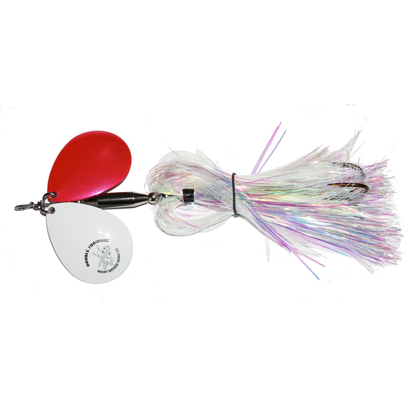 Musky Mayhem Tackle Double Showgirl Customs Bucktail