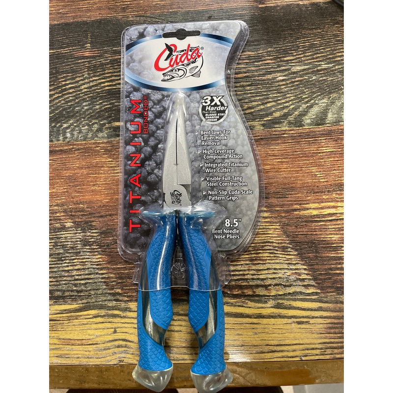 Cuda Pliers 8.75" Bent Needle Nose