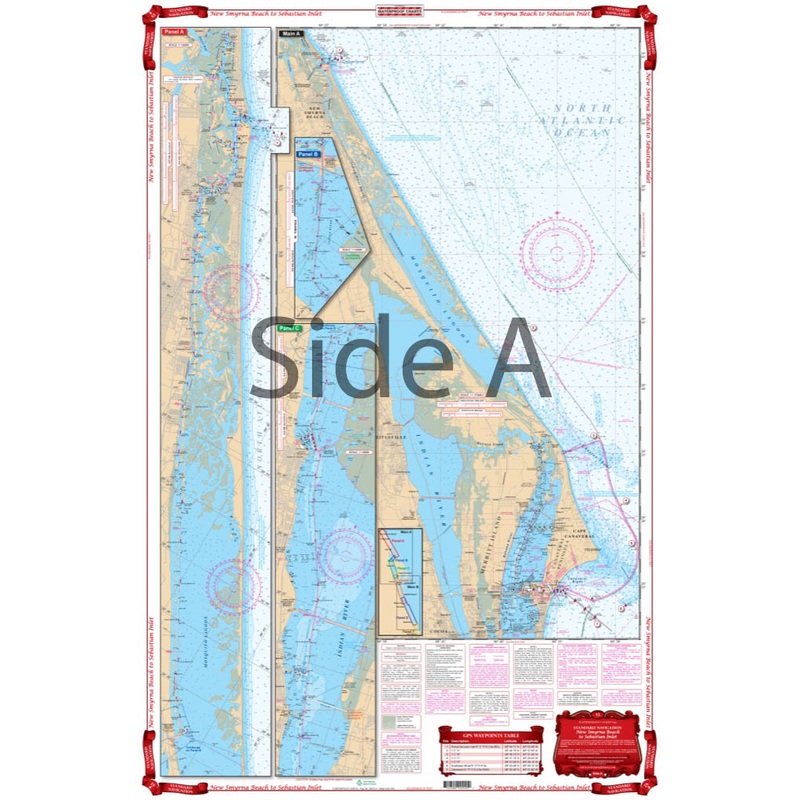 Waterproof Charts 42 New Smyrna Beach to Sebastian Inlet Standard
