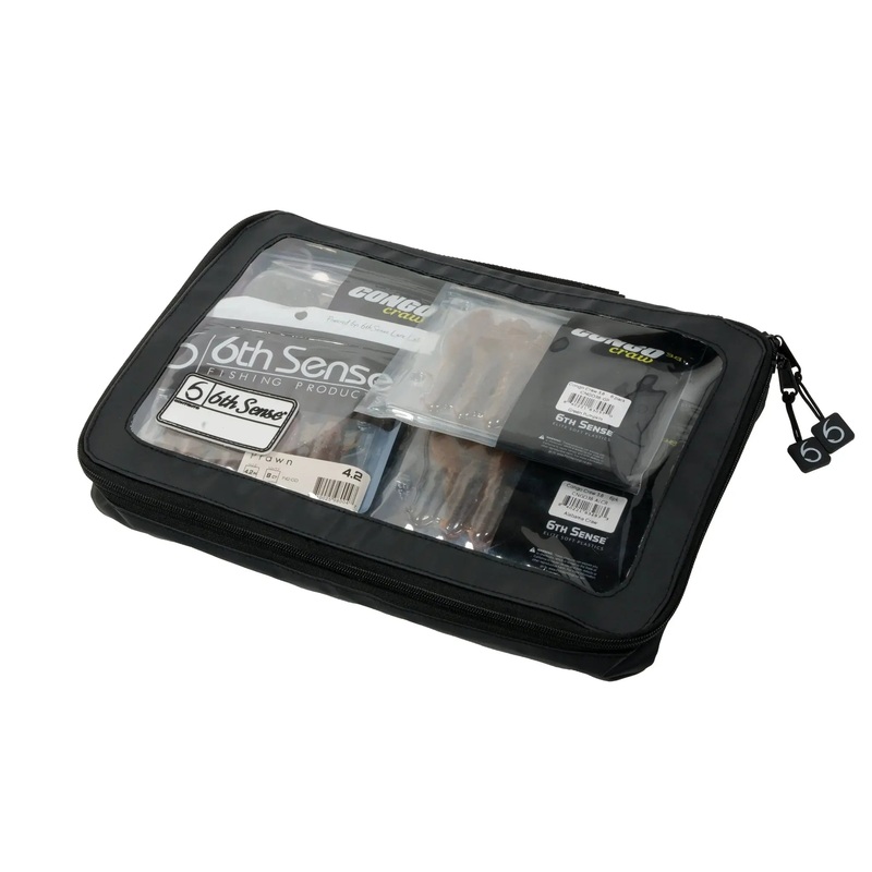 6th Sense Large Bait View Tackle Bag - Black