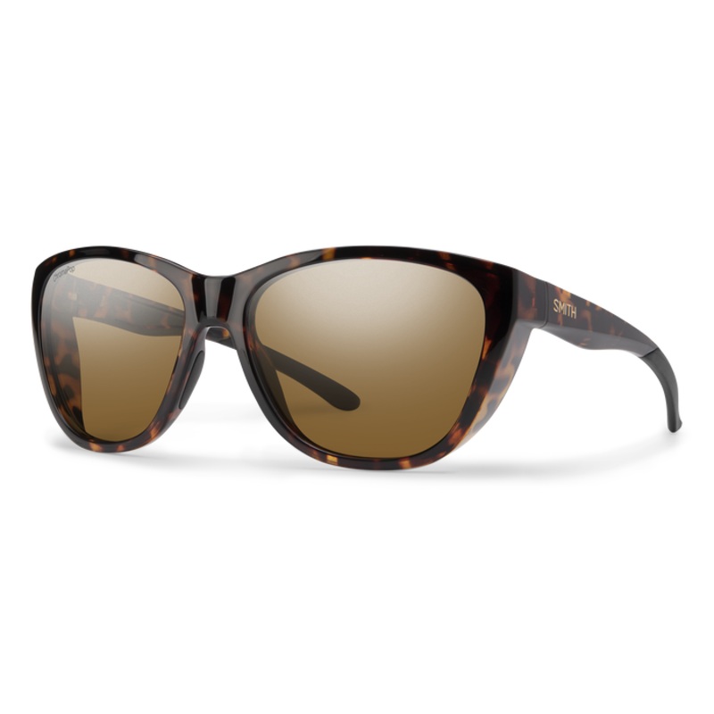 Smith Shoal Sunglasses - Tortoise / ChromaPop Glass Polarized Brown Lens