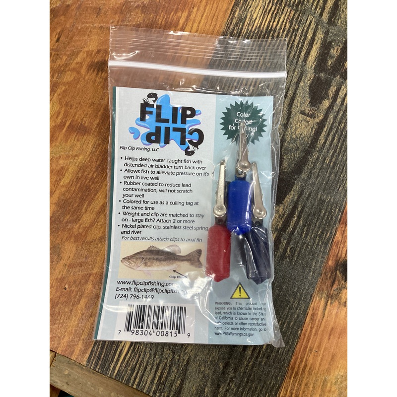 Flip Clip Live Well 3 - Air Bladder Relief