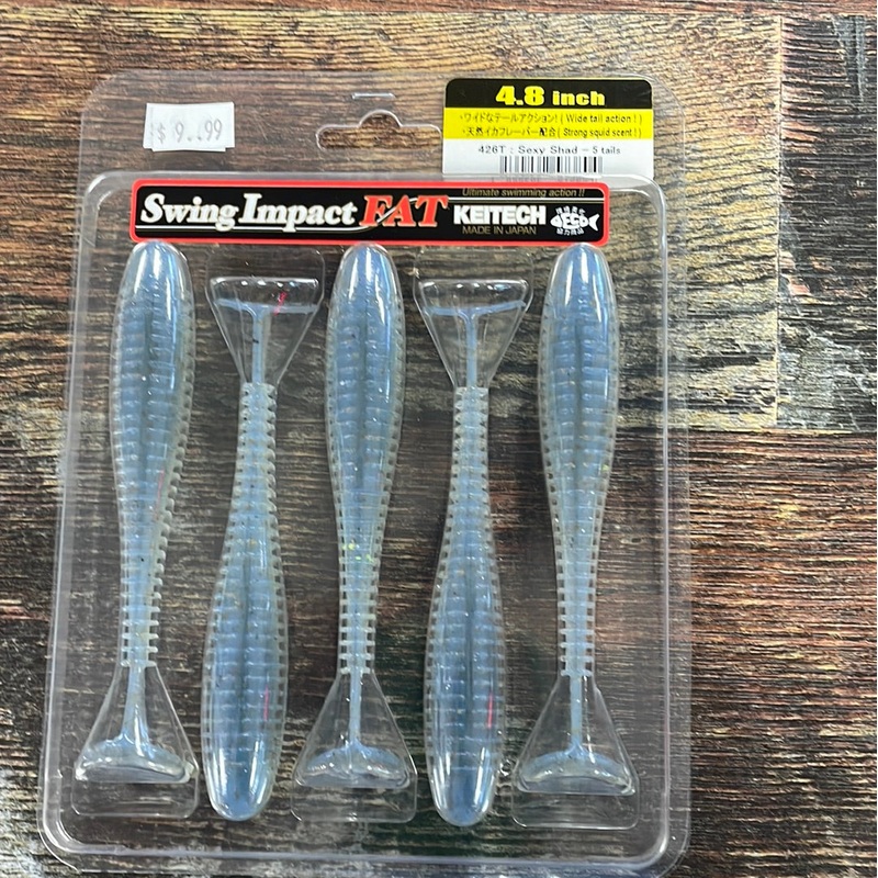 Keitech Fat Swing Impact 4.8 Sexy shad