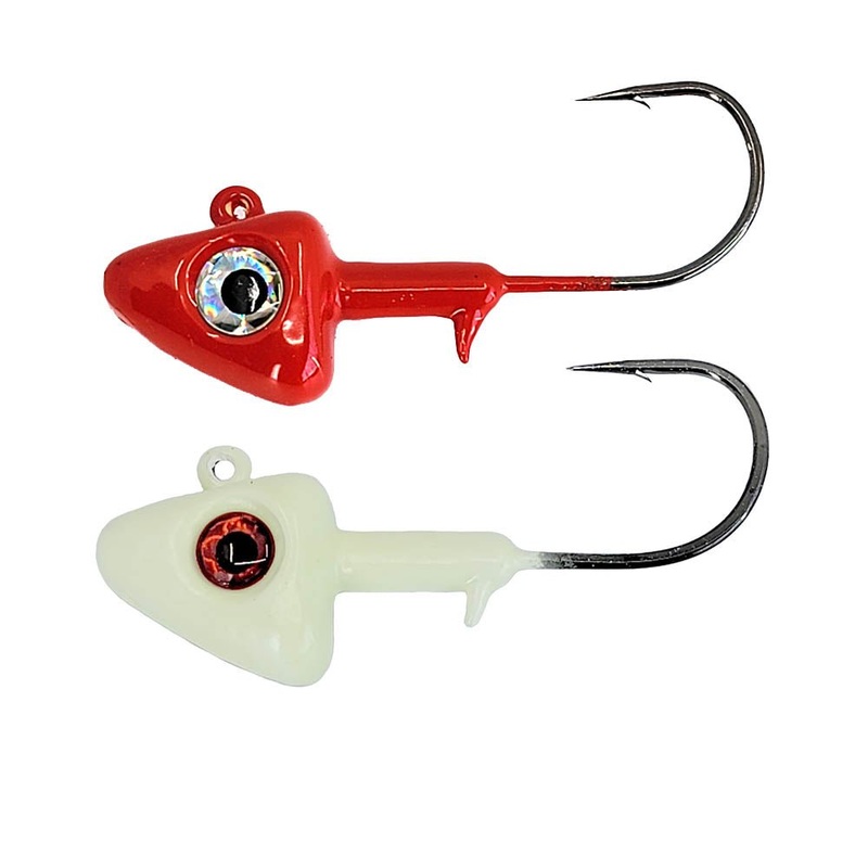 LM Powder Coated Jig Heads 2pk