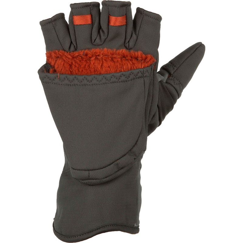 Simms ExStream Foldover Mitt-Dark Gunmetal