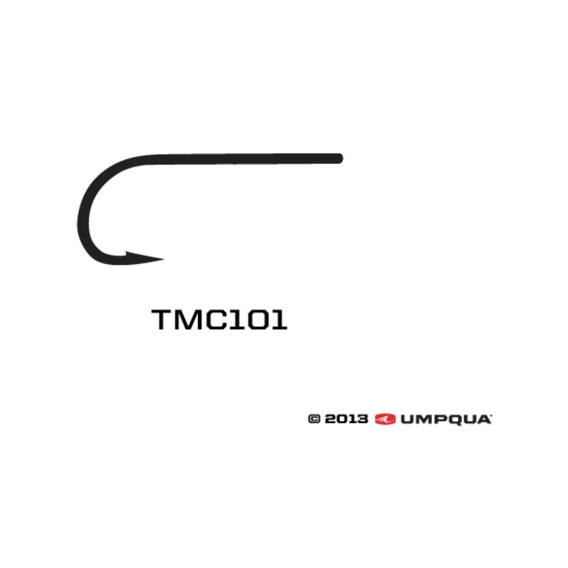 Tiemco TMC 101 Dry Fly Hooks - 25 Pack