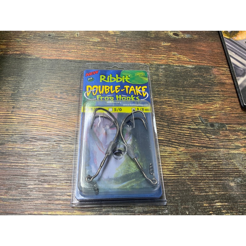 Ribbit Double Take Hook 1/8 oz. 4/0 Black
