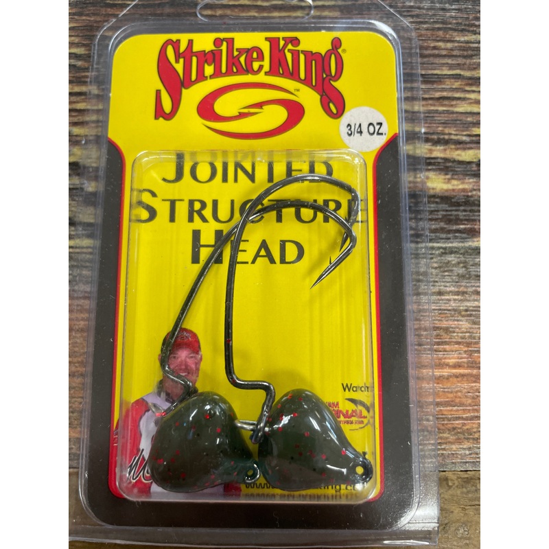 Strike King 3/4 oz. Jointed Structure Head