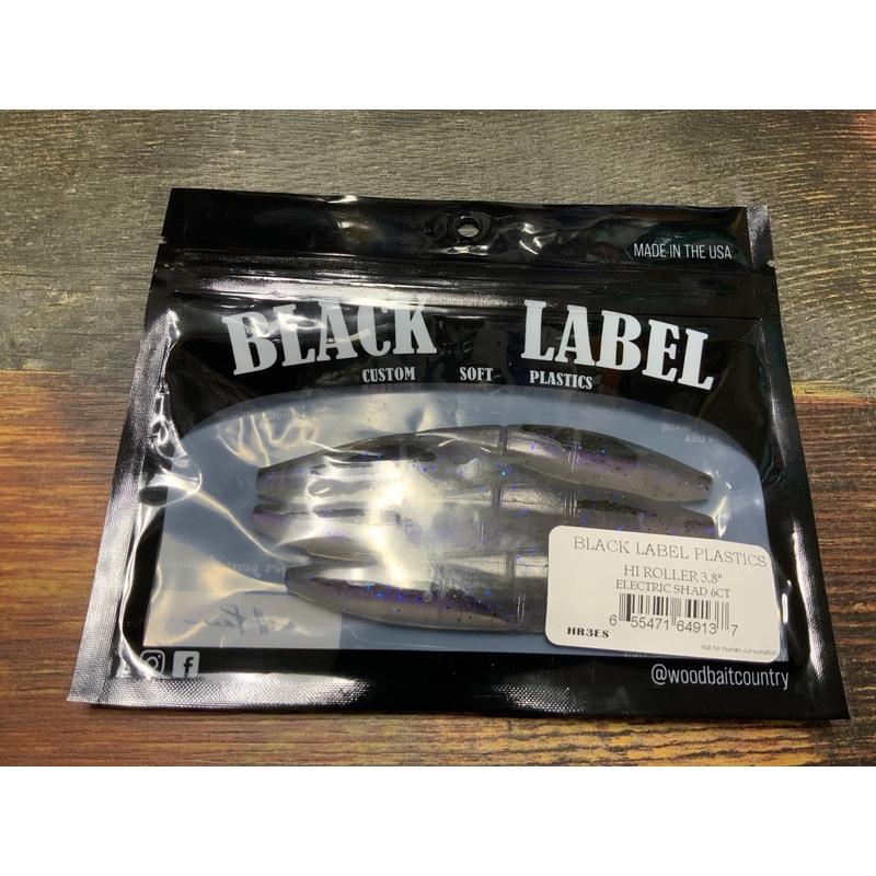 Black Label Hi Roller 3.8 Electric Shad