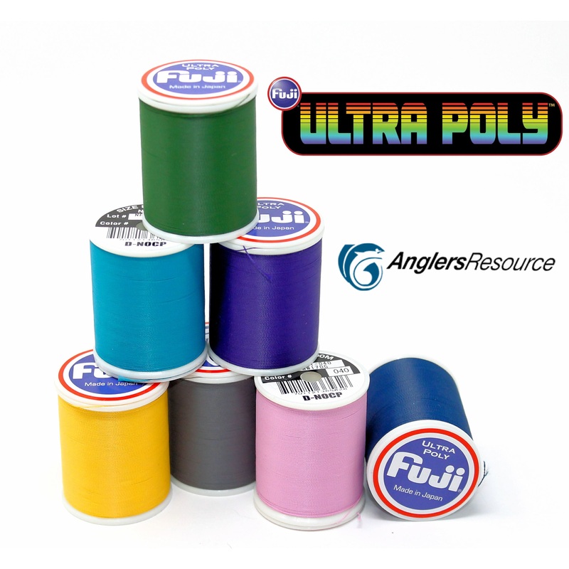 Fuji ULTRA Poly NOCP Rod Wrapping Thread - Size D
