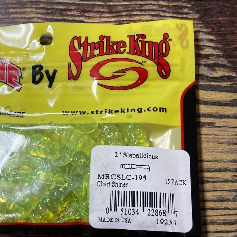 Mr Crappie 2 Slabalicious  Chart/Shiner