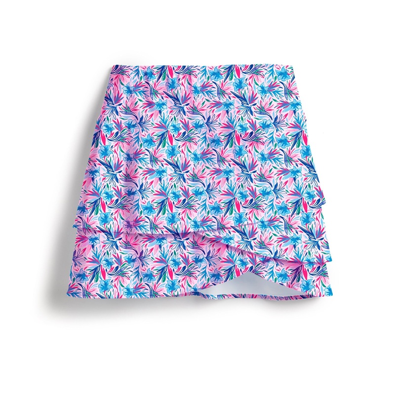 SCALES Wild Flowers Wavy Skort