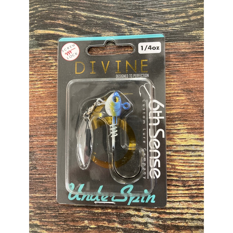 6th Sense Divine Under Spin 1/4 oz. Sexified Shad