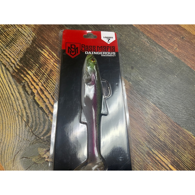 Bass Mafia Daingerous Swimbait 6" 3/8 oz. Texas Gizzard