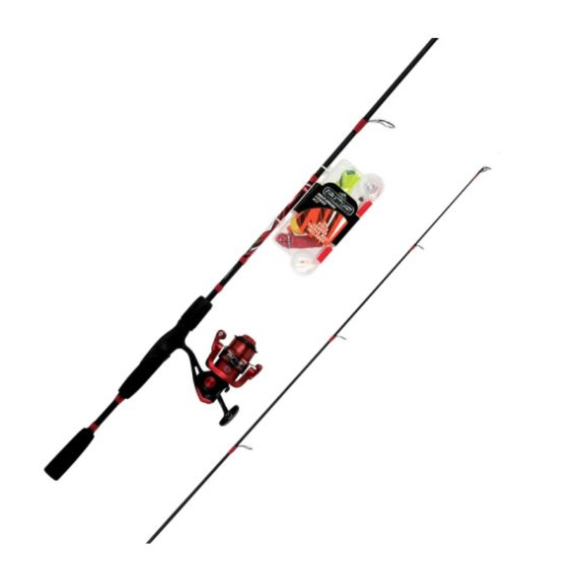 Tsunami Rigged N' Ready Spinning Rod and Reel Combo Kit