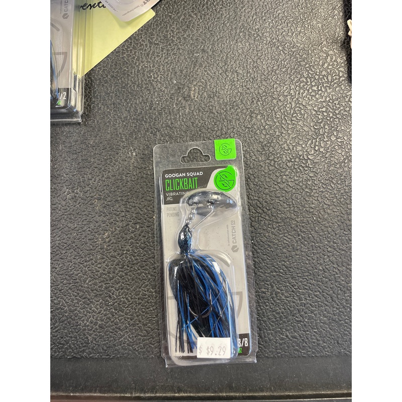 Googan Clickbait 3/8 oz. Black/Blue