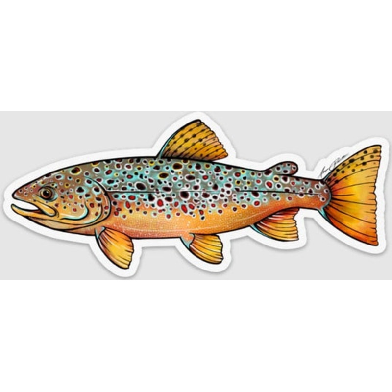 River Collective Co. Trout Stickers