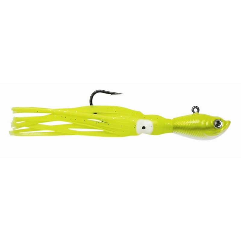 Spro Squid-tail Jig Chartreuse