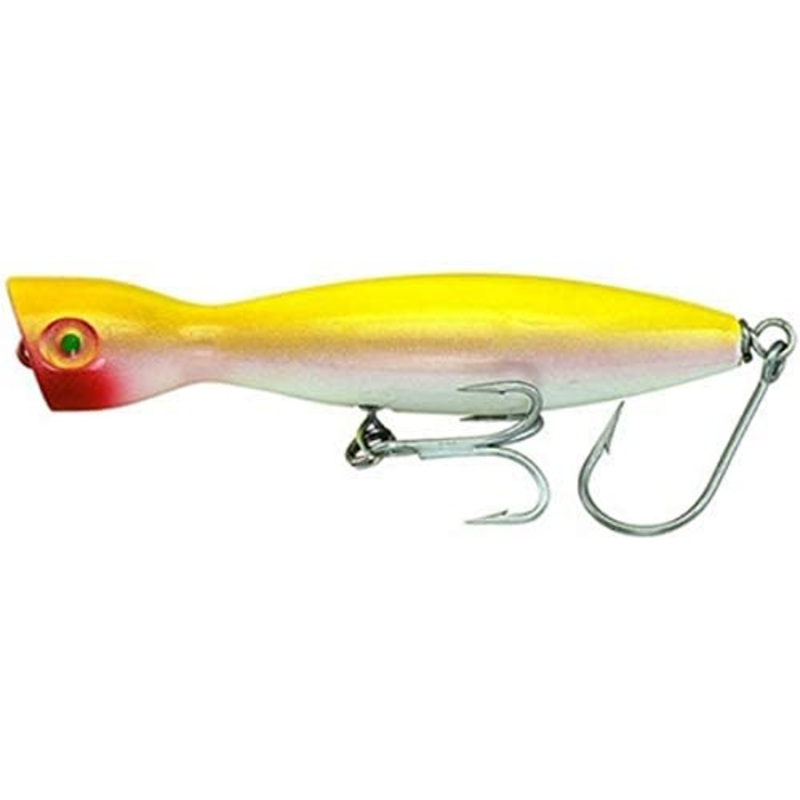 Super Strike 2 1/4oz Little Neck Floating Popper Yellow