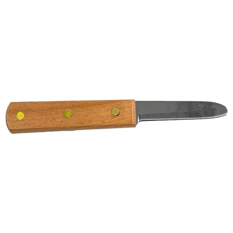 FJ. Neil Wood Handle Clam Knife