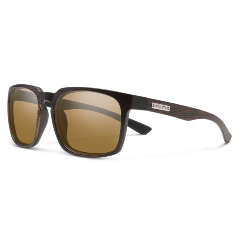 Suncloud Hundo Sunglasses - Burnished Brown + Polarized Brown Lens