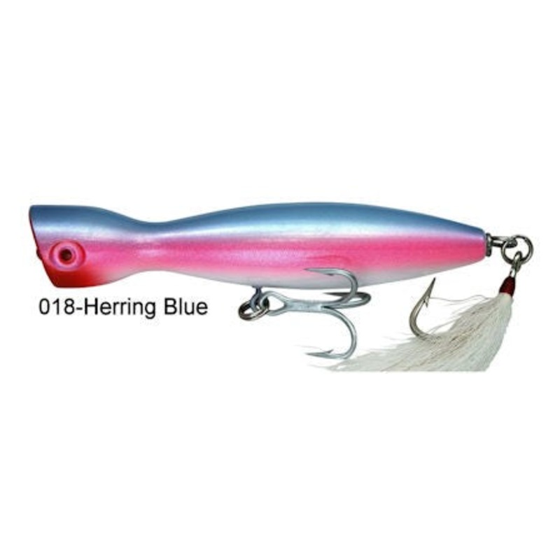 Super Strike Little Neck Popper  2-3/4oz Herring Blue