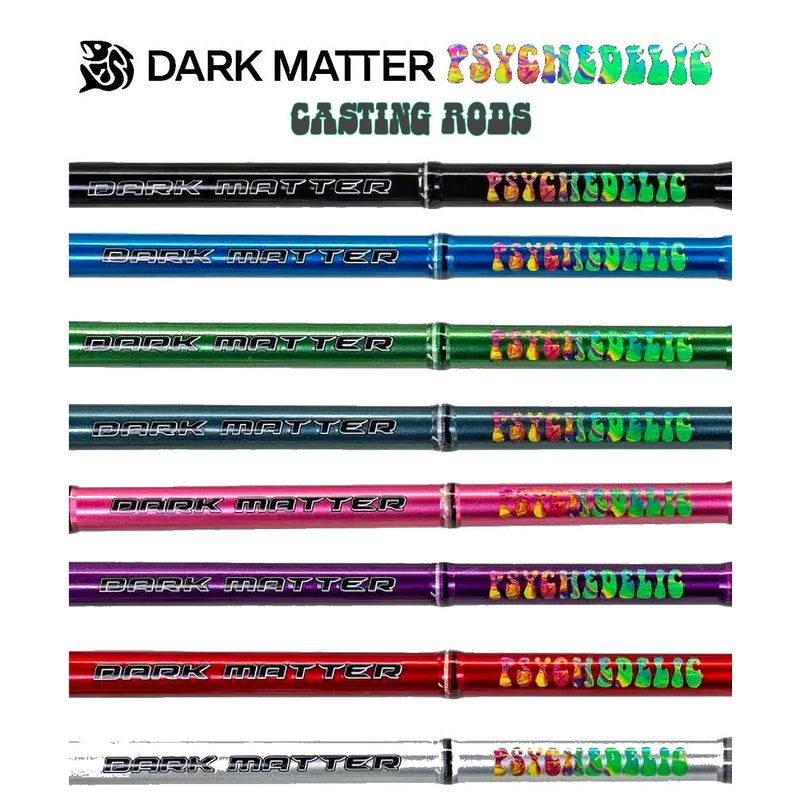 Dark Matter Psychedelic Casting Rod