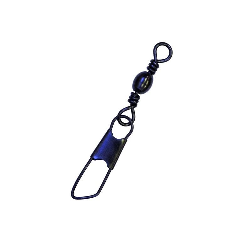 Eagle Claw Barrel Swivels with Safety Snaps