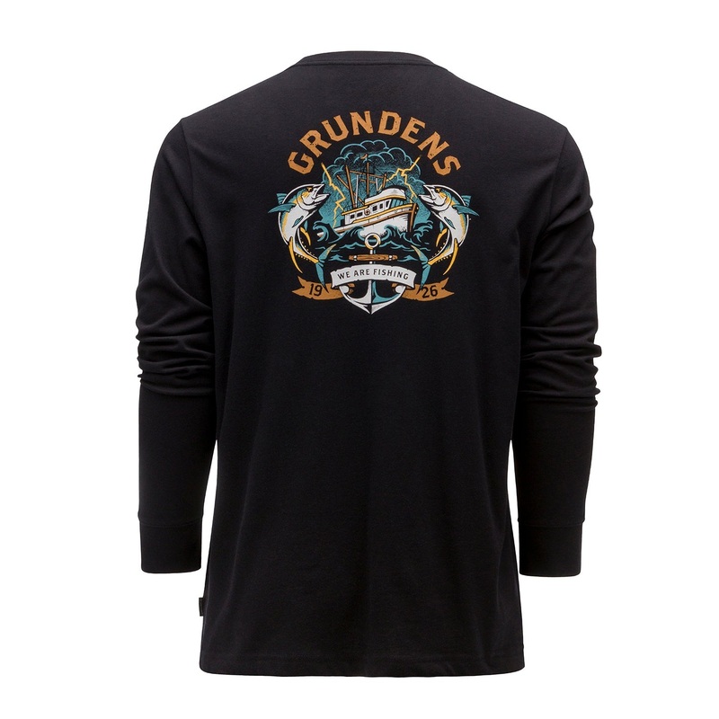 Grundens Tuna Tattoo Long Sleeve T-Shirt