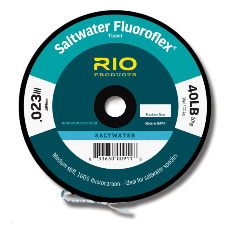 Rio Fluoroflex Saltwater Tippet - 30 Yard Spool