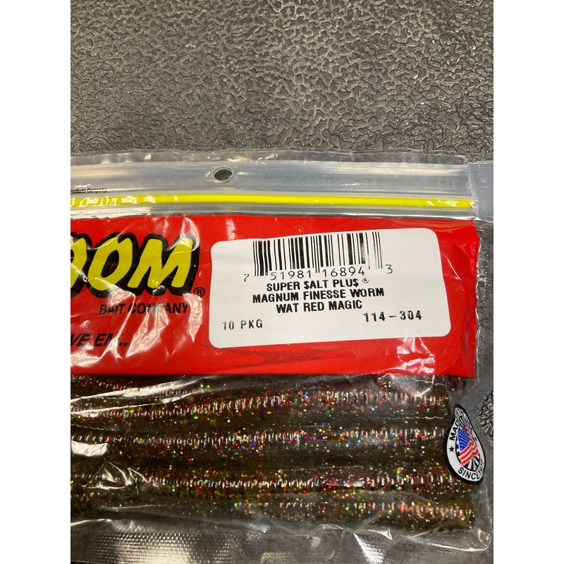 Zoom Magnum  Finesse - Watermelon Red Magic