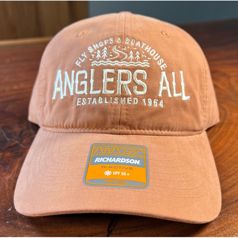 Anglers All Richardson Cap - 938 Toast - Stitched Logo