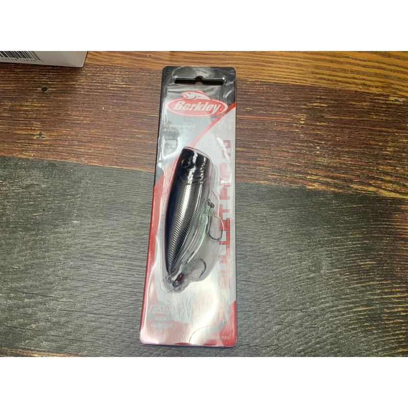 Berkley Bullet Pop 70 Black Chrome