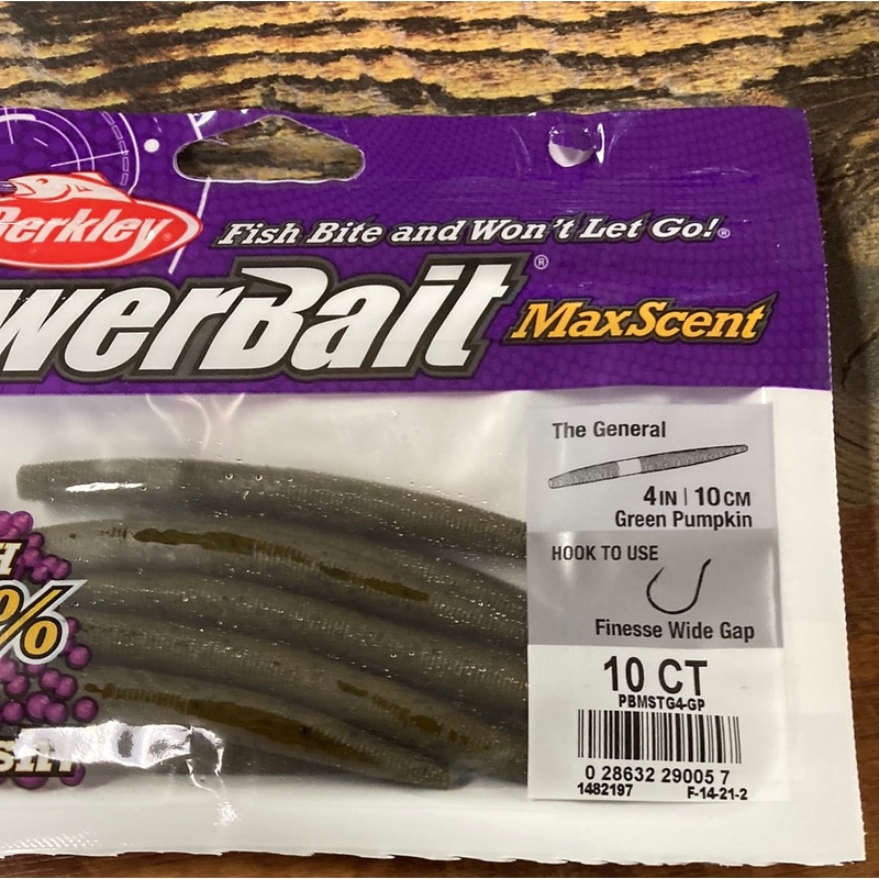 Berkley The General 4 Green Pumpkin