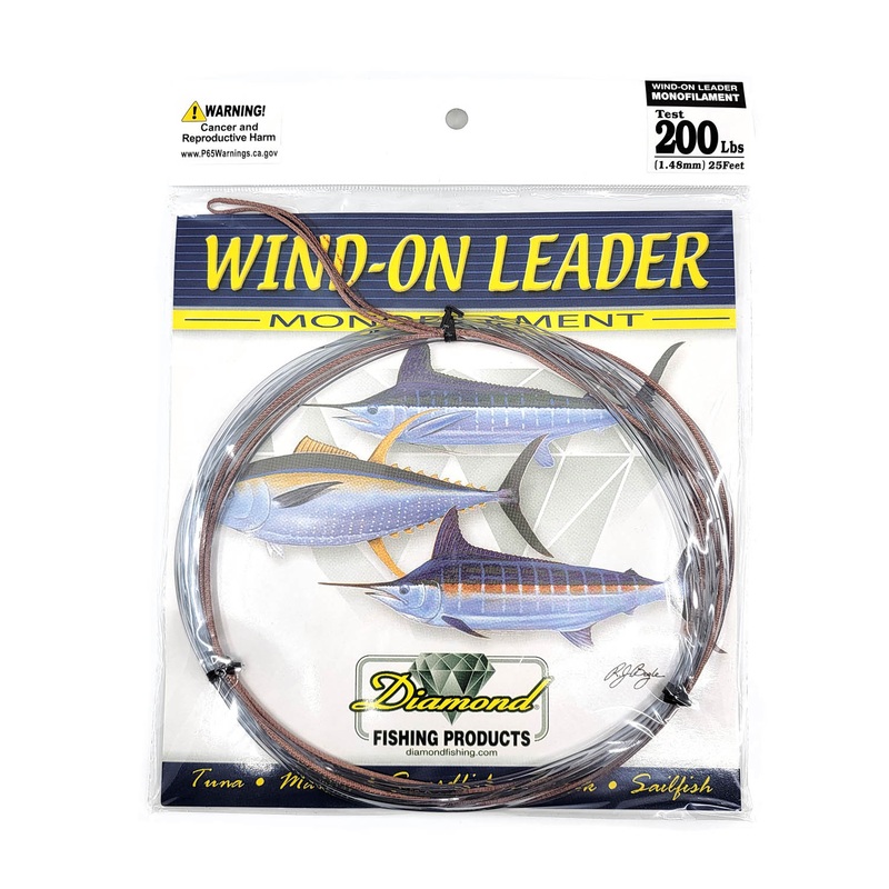 Momoi Monofilament Wind On Leaders 25ft