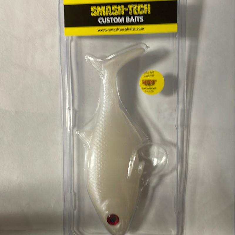 Smash Tech Swimbait 6 Pearl White