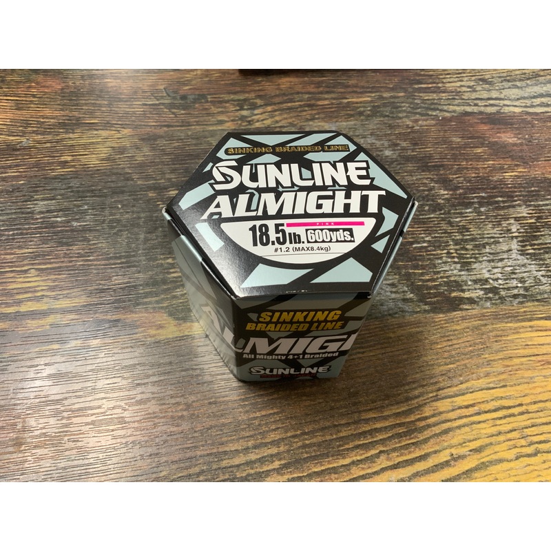 Sunline Almight Braid 18.5 lb. 600 yd - Pink