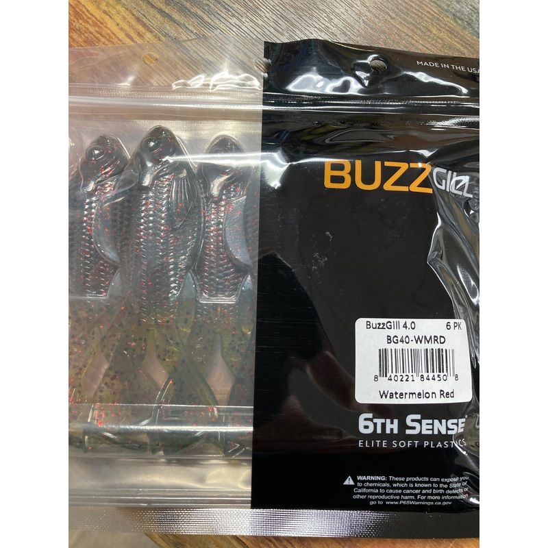 6th Sense Buzz Gill 4.0 Watermelon Red