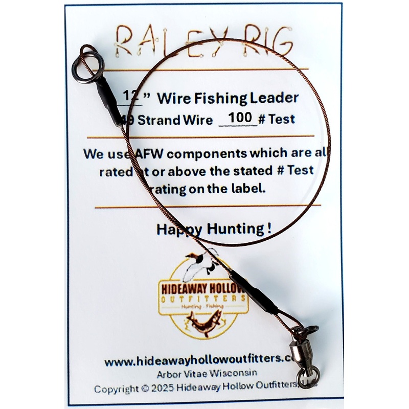 Raley Rig Musky Leaders