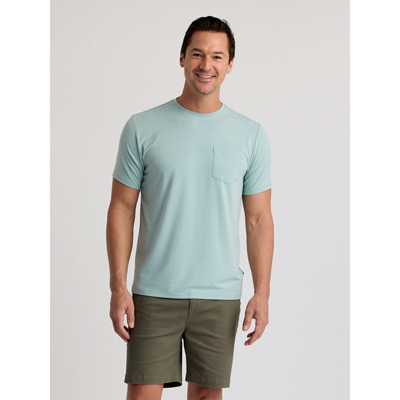 Free Fly Men's Bamboo Flex Pocket Tee
