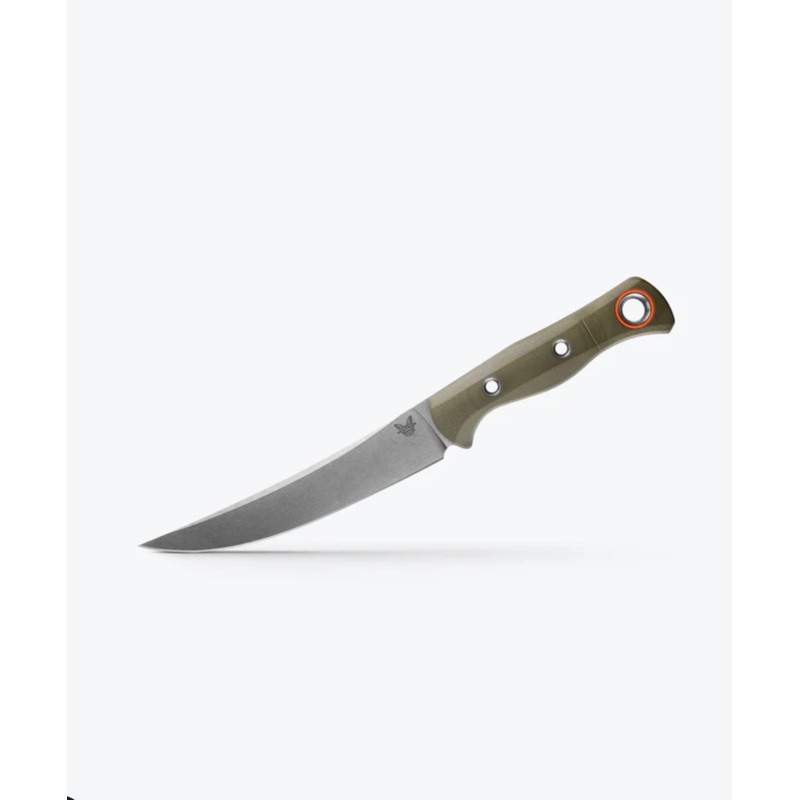 Meatcrafter | OD Green G10 | 6" Trailing Point