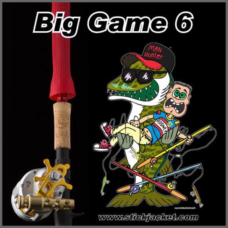 Stick Jacket Big Game 6 Rod Cover